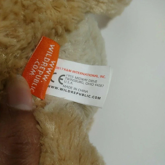 Wild Republic Lion Cub Wild Cat Plush Stuffed Animal Realistic Tan Brown 11 inch - Picture 8 of 10